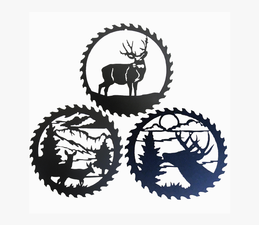 Saw Blade Deer Clipart , Png Download - Circular Saw Blade, Transparent Clipart