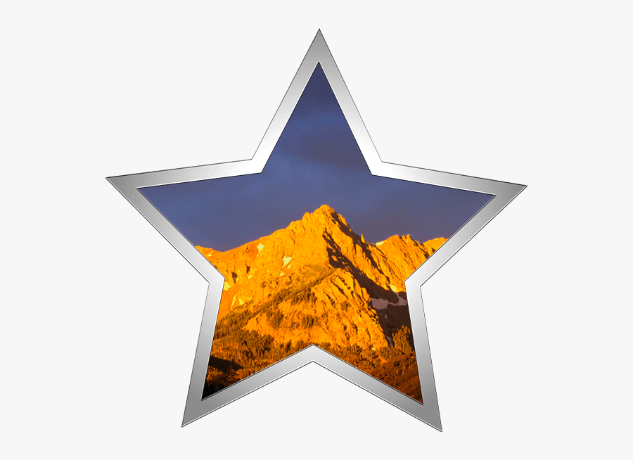 Hill Clipart Mount - Make A Wish Paper Star, Transparent Clipart