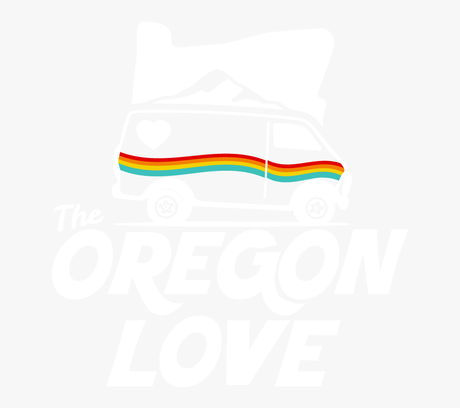 Logo Oregon Love 1w - Compact Van, Transparent Clipart