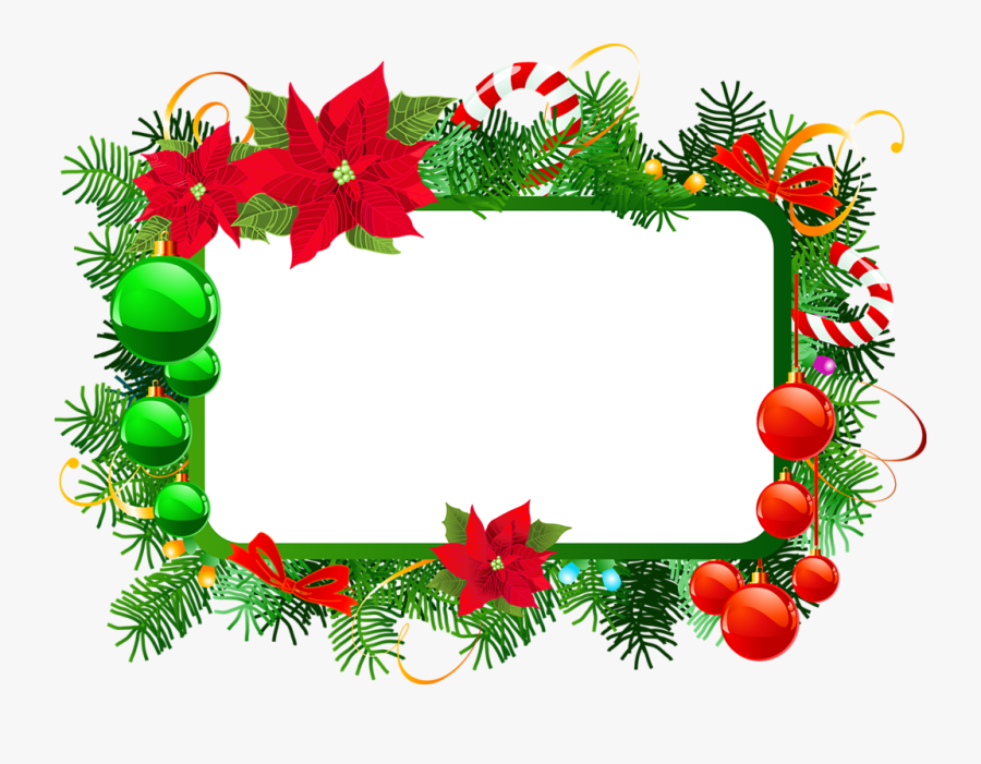 Фото, Автор Missis - Free Christmas Frame Png, Transparent Clipart