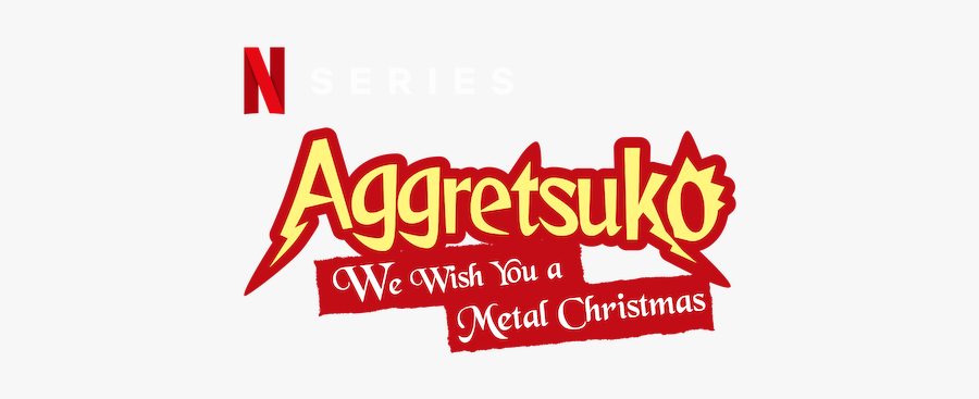 We Wish You A Metal Christmas - Aggretsuko We Wish You A Metal Christmas Netflix, Transparent Clipart