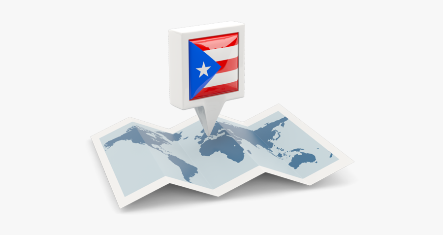 Puerto Rico Map Png - Colombia Map Icon Png, Transparent Clipart