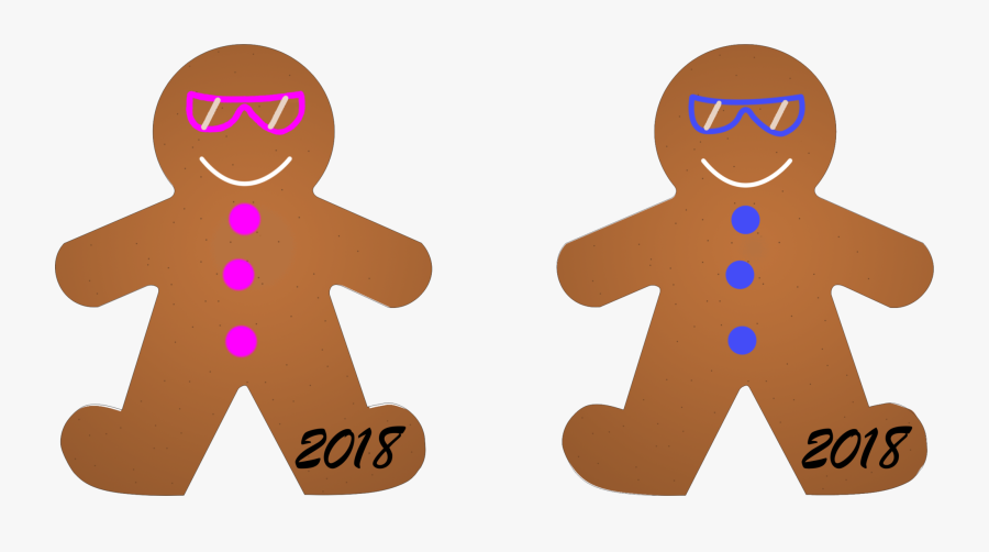Load Image Into Gallery Viewer, 2 Sided Aluminum Gingerbread, Transparent Clipart