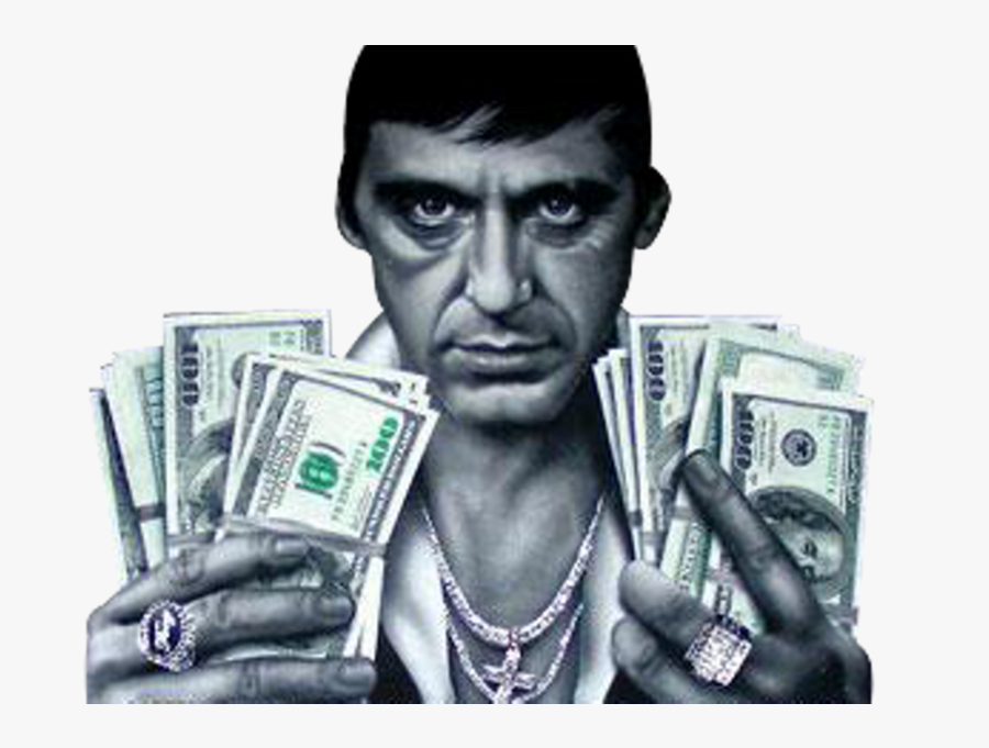 Transparent Scarface Png - Tony Montana Png, Transparent Clipart