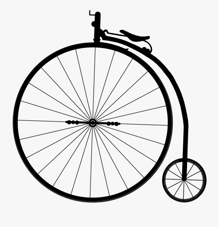 Penny Farthing Final, Transparent Clipart