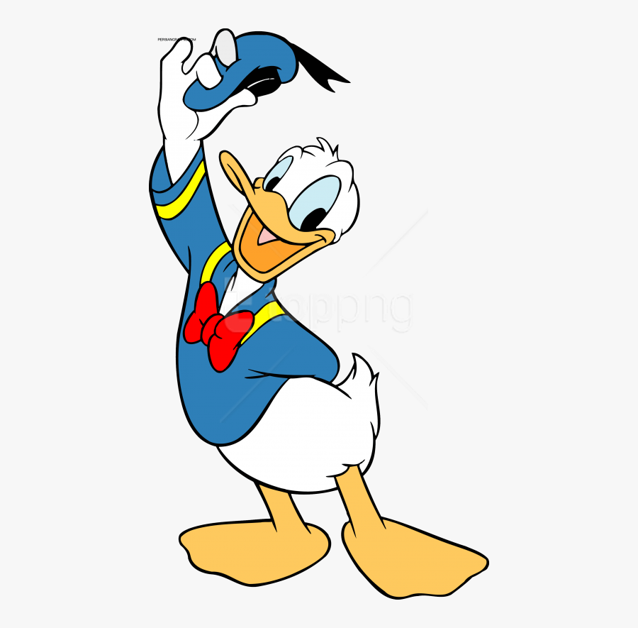 Duck Clipart Animated - Donald Duck, Transparent Clipart