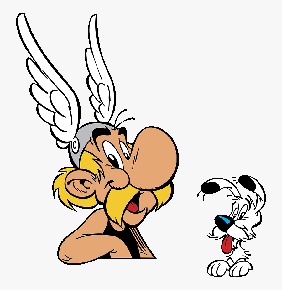 Asterix And Dogmatix - Astérix Clipart, Transparent Clipart