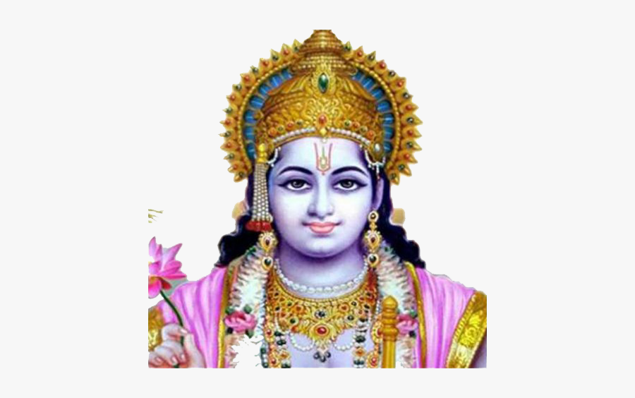 Lord Vishnu Png Download Image - Shree Krishna With Chakra, Transparent Clipart