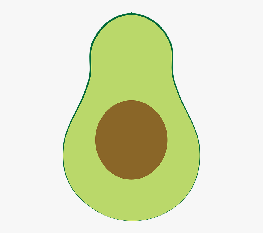 Avocado, Half, Cut, Diet, Food, Fresh, Fruit, Green, Transparent Clipart