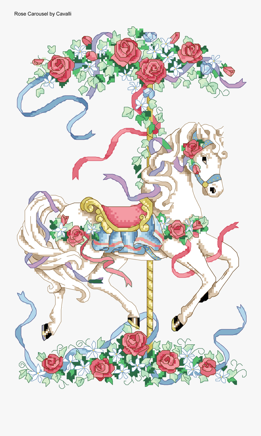 transparent carousel horse png rose carousel counted cross free transparent clipart clipartkey transparent carousel horse png rose