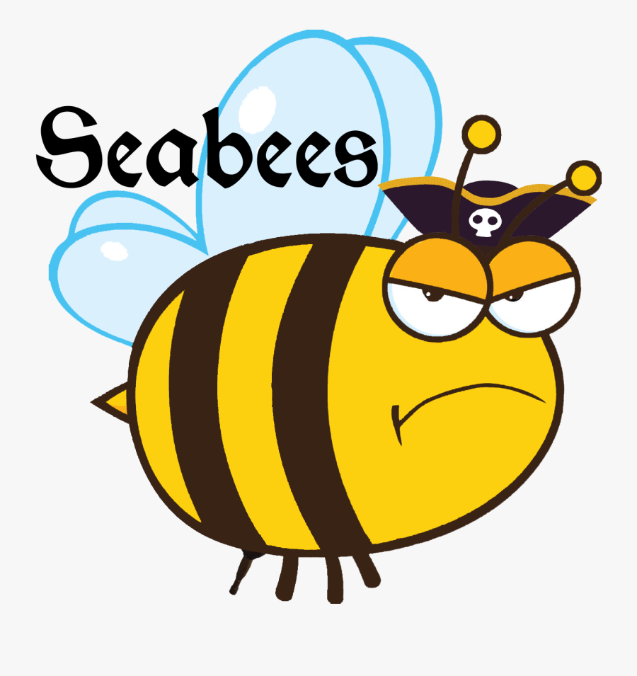 Clipart Angry Bee, Transparent Clipart