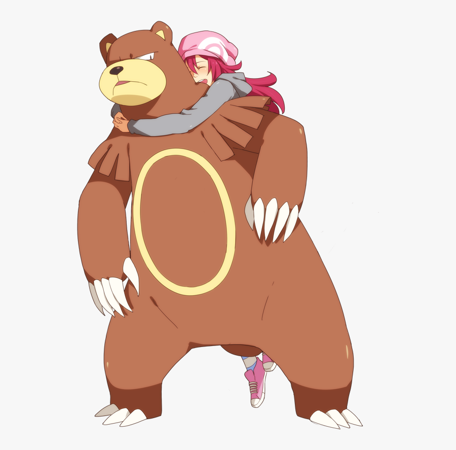 Ursaring Boutta Spit Fire, Transparent Clipart