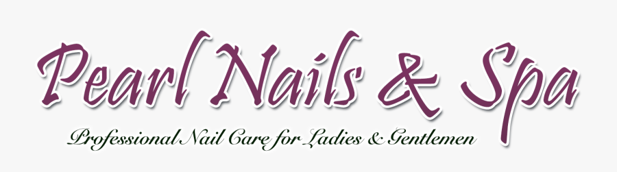 Pearl Nails & Spa - Calligraphy, Transparent Clipart