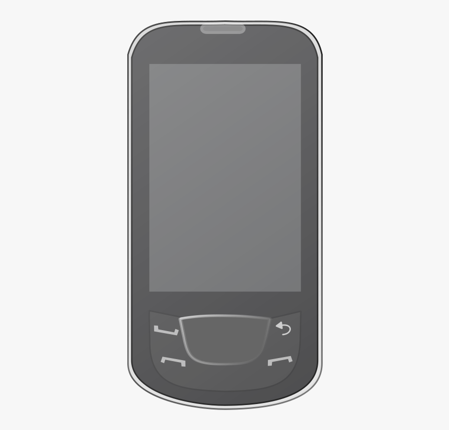 Android Device Clipart, Vector Clip Art Online, Royalty - Feature Phone, Transparent Clipart