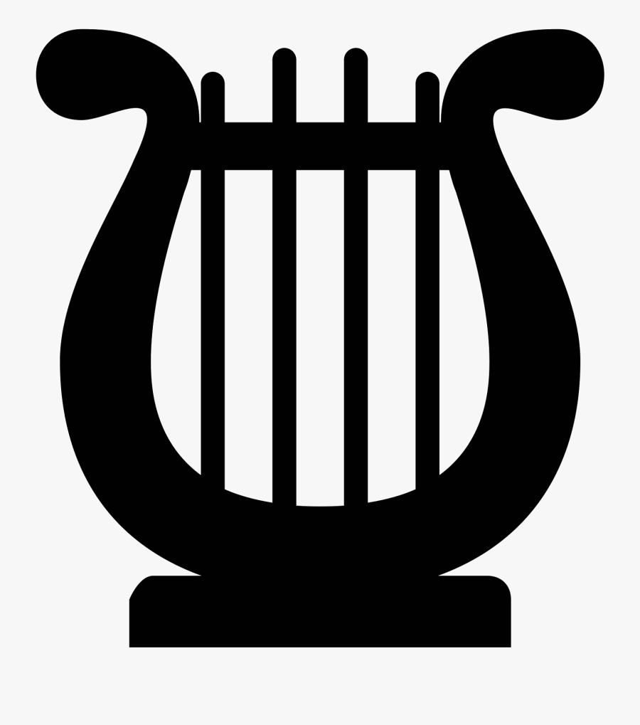 Harp Clipart U Shaped - Lyre Icon Png, Transparent Clipart