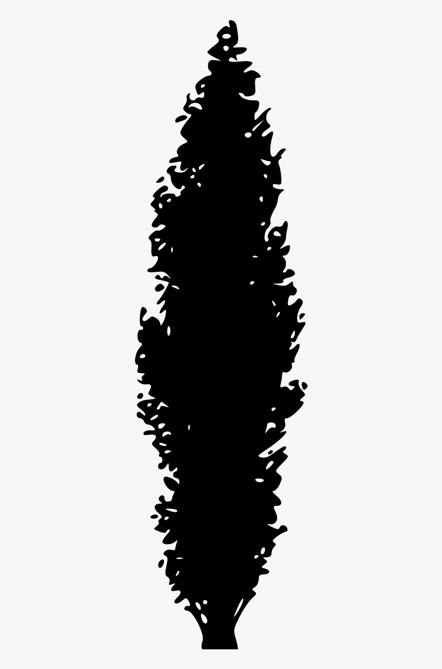 Transparent Forest Png - Pine Tree Silhouette, Transparent Clipart