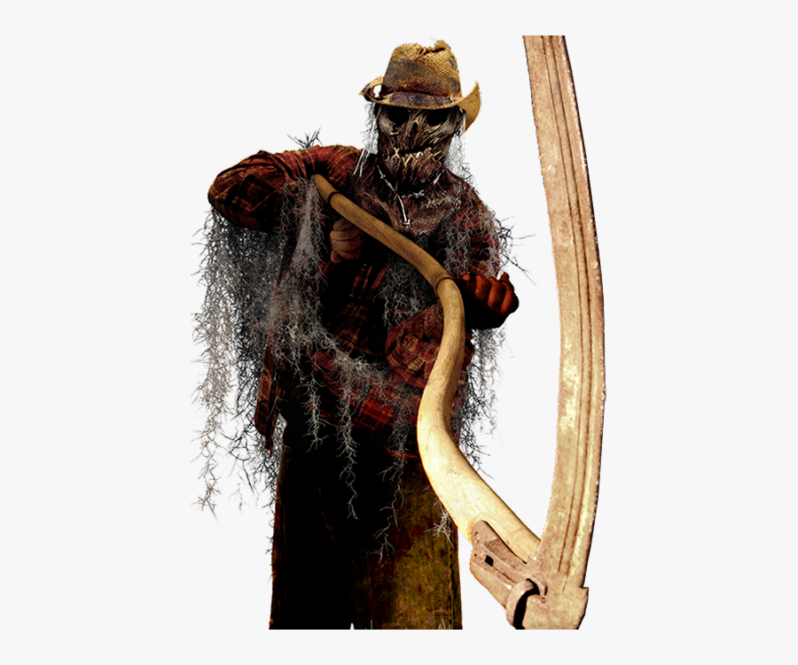 Scary Real Scarecrow Transparent Png, Transparent Clipart