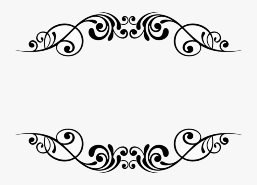 Download Wedding Border Vector Filigree Frame Clipart Image - Line ...