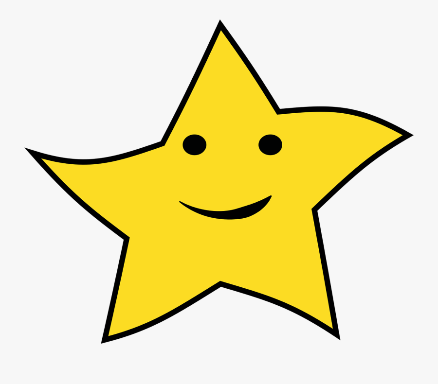 Star Vector Sky Free Photo - Smiley , Free Transparent Clipart - ClipartKey