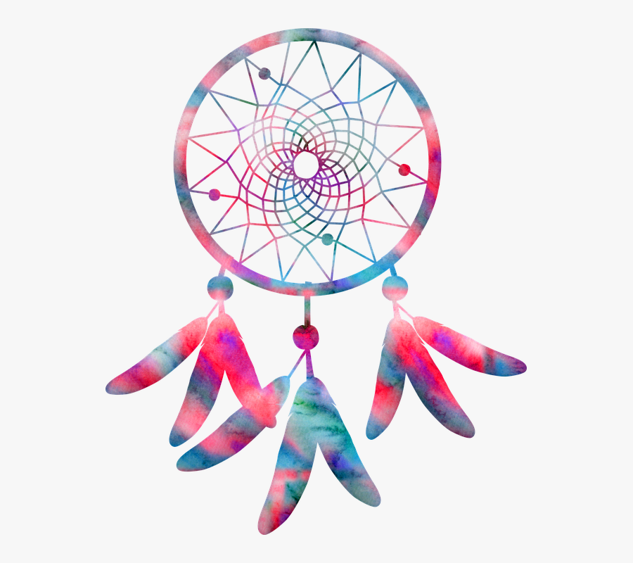 Colorful Dream Catcher Transparent Background, Transparent Clipart