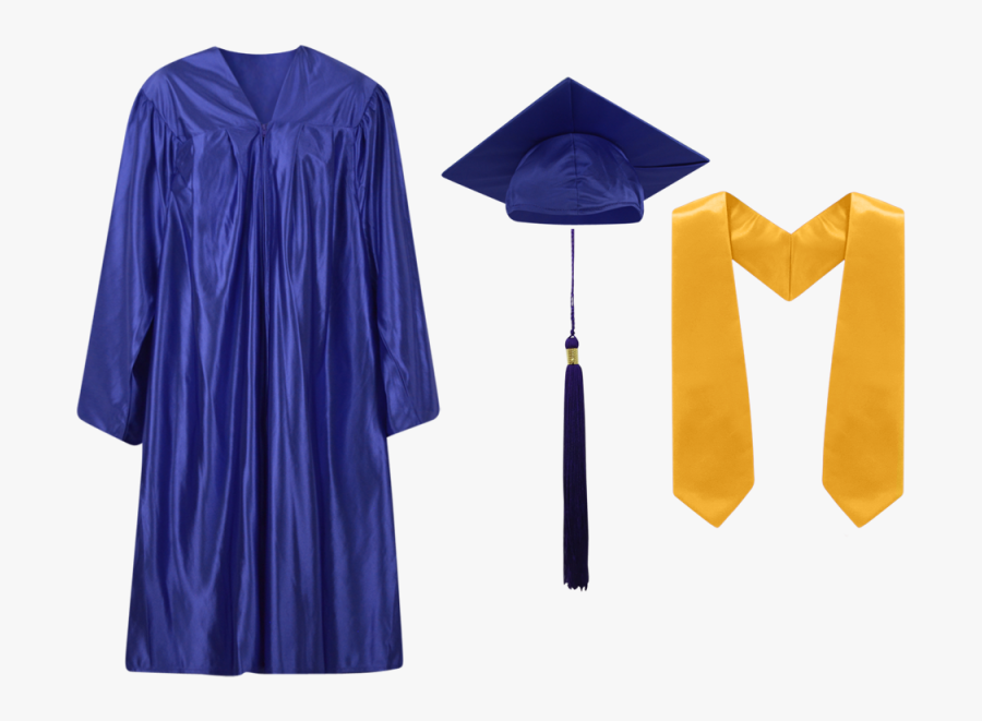 Academic Gown Royal Blue , Free Transparent Clipart - ClipartKey