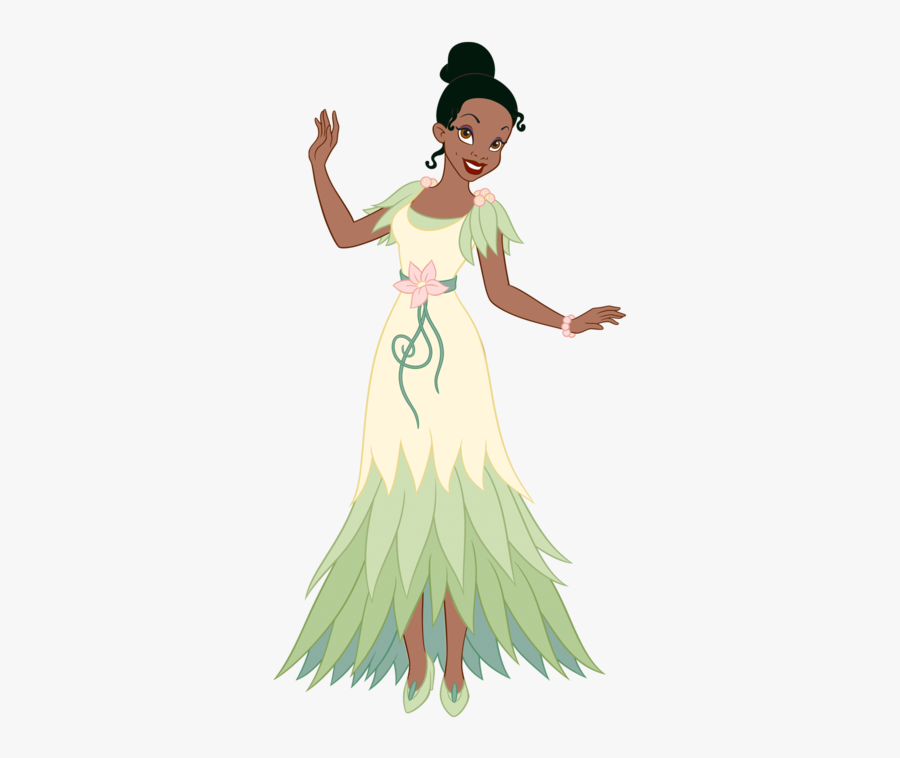 Disney Princess Background Accessories - Tiana Dress Princess And The Frog Movie, Transparent Clipart