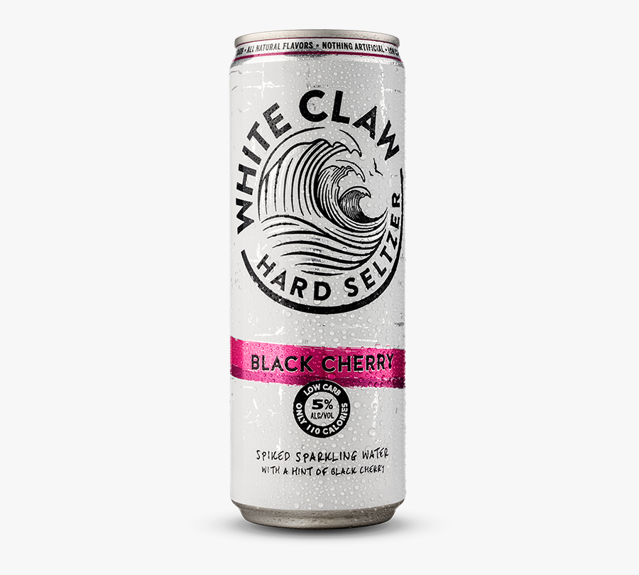 White Claw Black Cherry Seltzer, Transparent Clipart