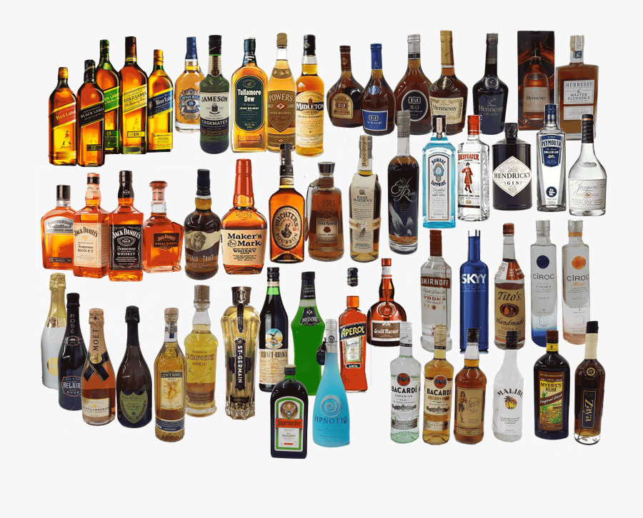 Liquor Bottles Png Page - Transparent Background Liquor Bottles Png, Transparent Clipart