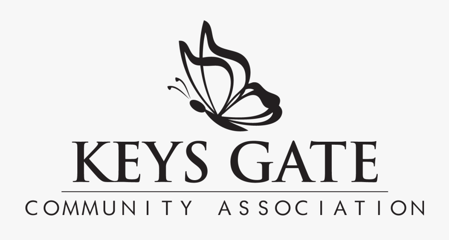 Keys Gate Community Association - Calligraphy, Transparent Clipart