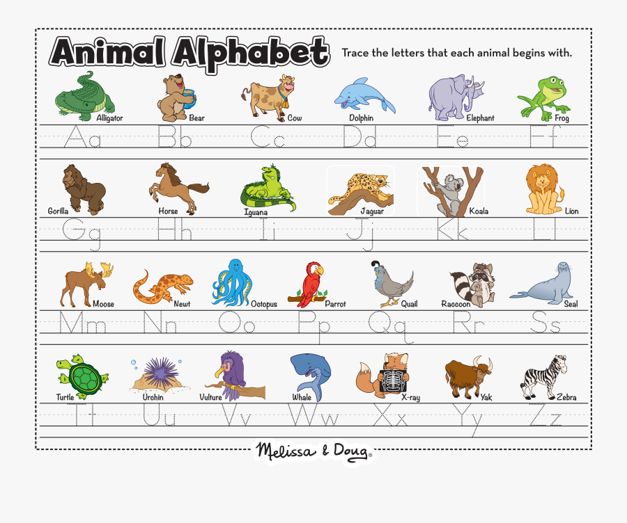 Animal Names That Start, Transparent Clipart