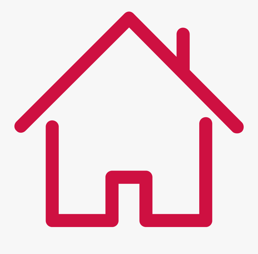 Icon For Technology - House Outline Png, Transparent Clipart