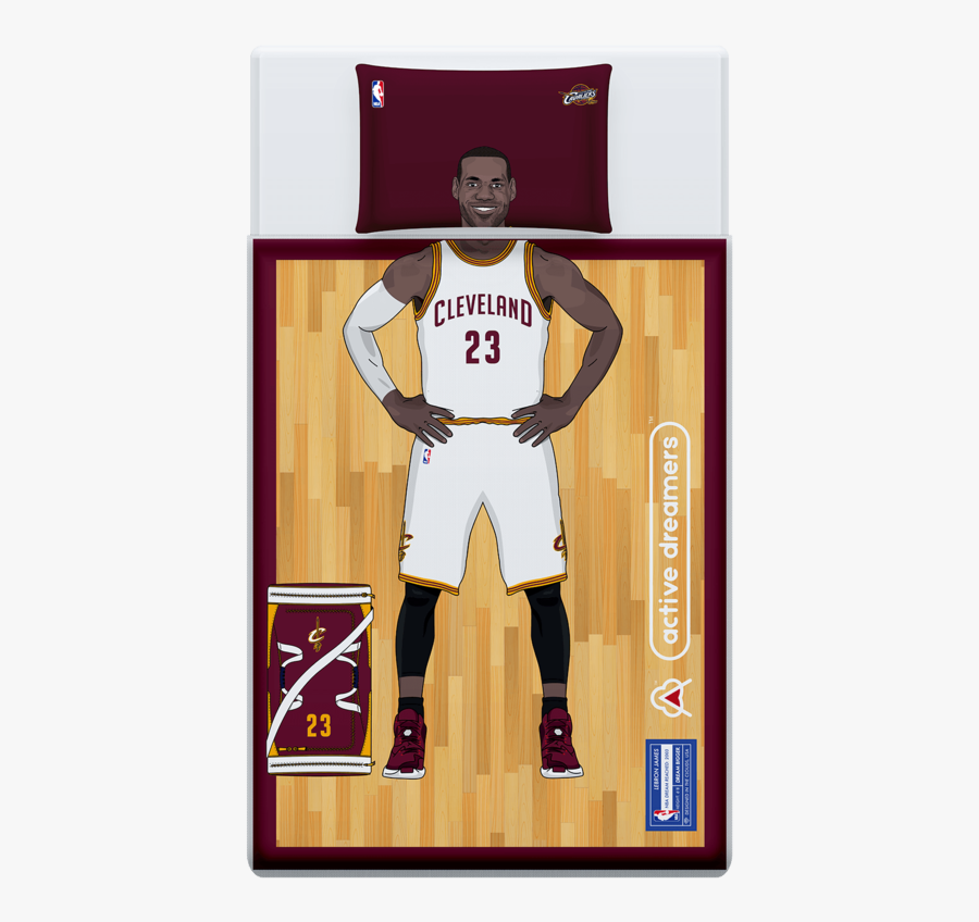 Clip Black And White Dream Blankets Active Dreamers - Lebron James Body Blanket, Transparent Clipart