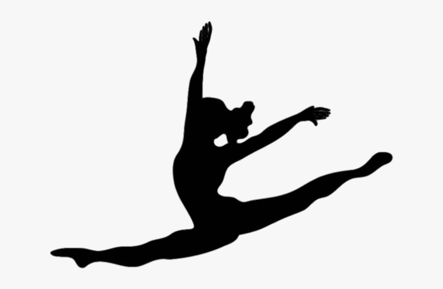 Dancer Silhouette Leap , Free Transparent Clipart - ClipartKey