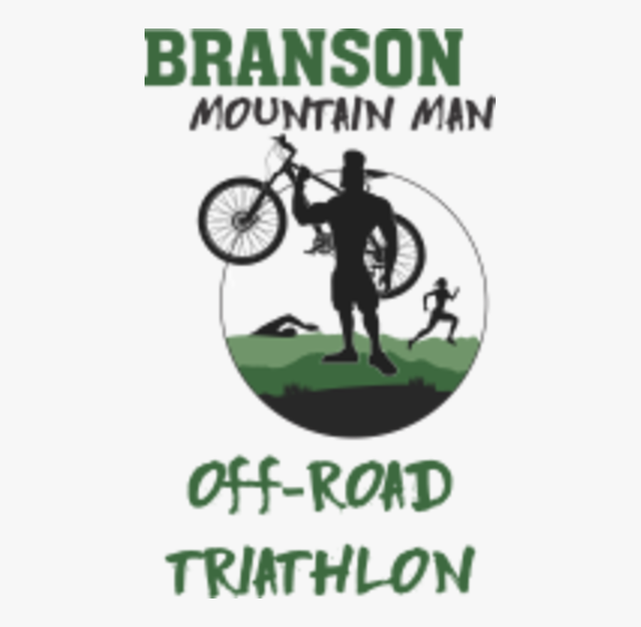 Branson Mountain Man Off Road Triathlon - Poster, Transparent Clipart