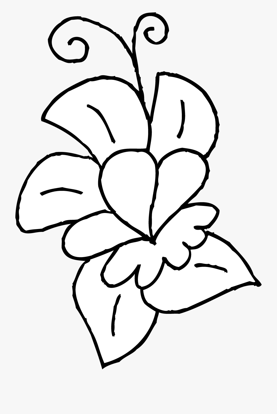 Cute Spring Page Free - Coloring Book, Transparent Clipart