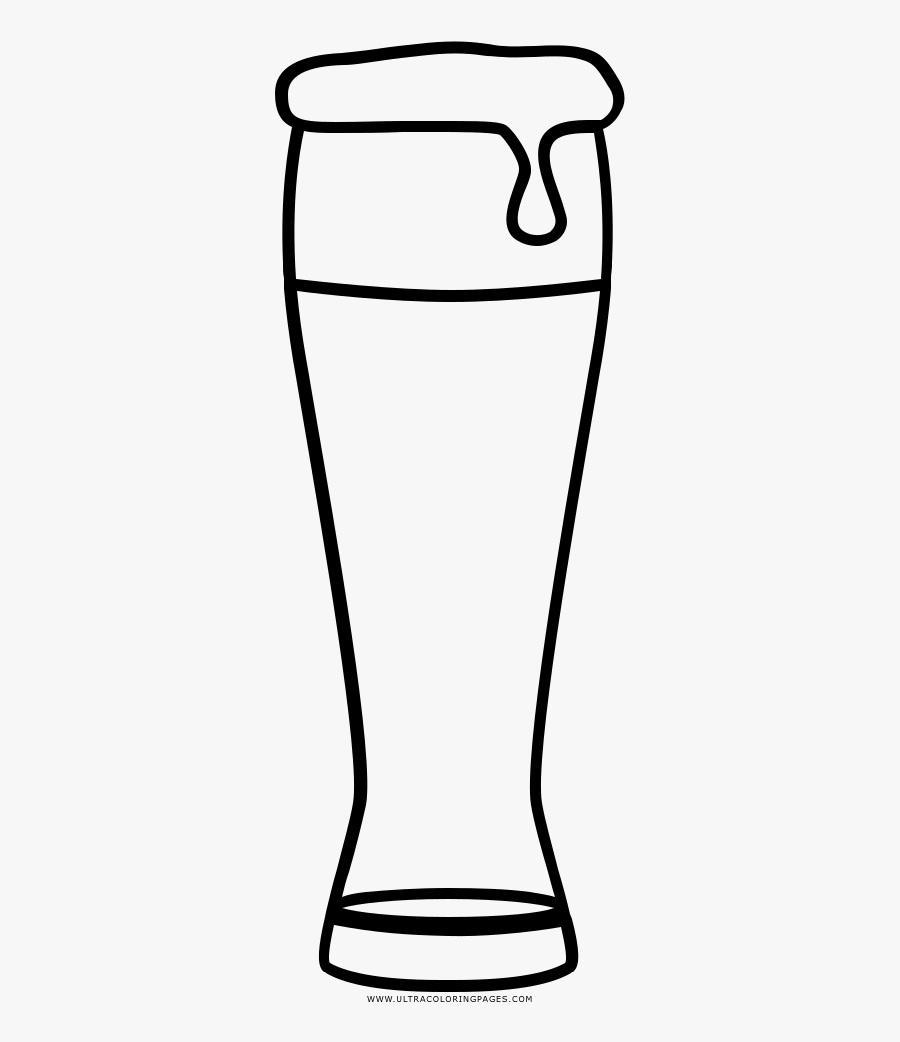 Beer Coloring Page - Beer Coloring Pages, Transparent Clipart