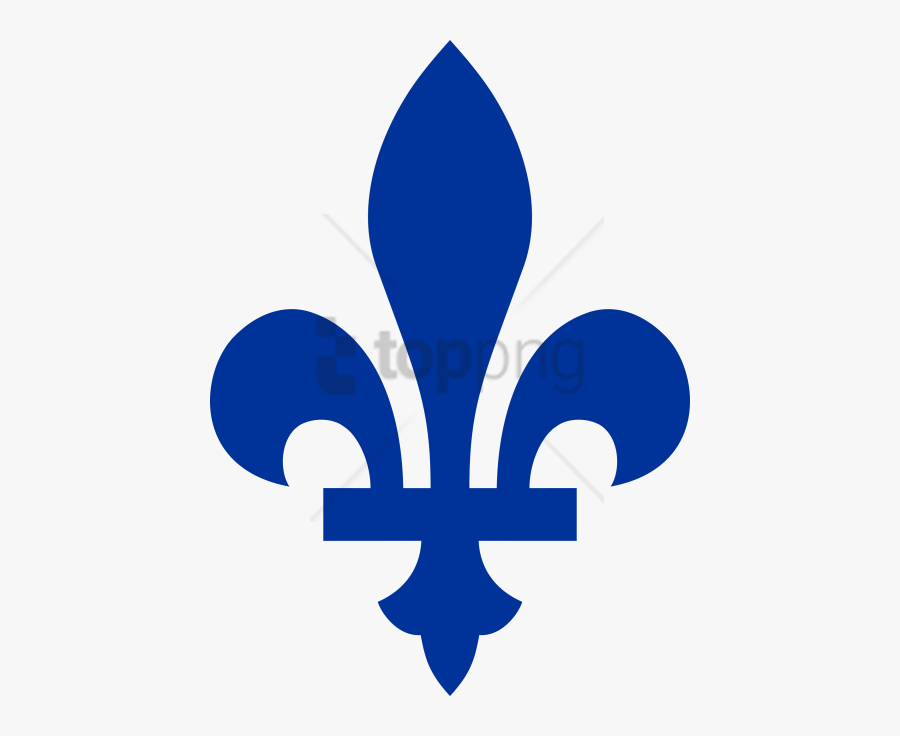 Fleur De Lis Transparent Background - Fleur De Lys Quebec Vector, Transparent Clipart