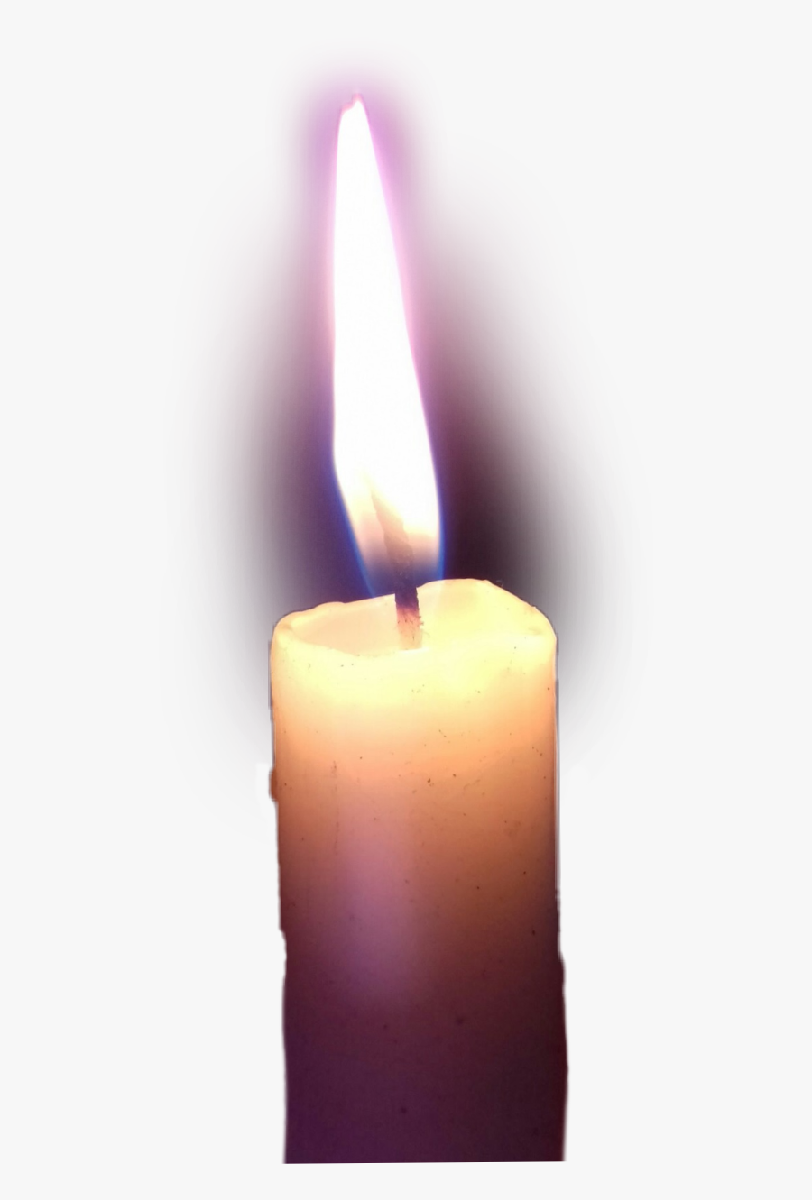 #candle #flame #lit #dark #light Made From The Artist - Advent Candle, Transparent Clipart