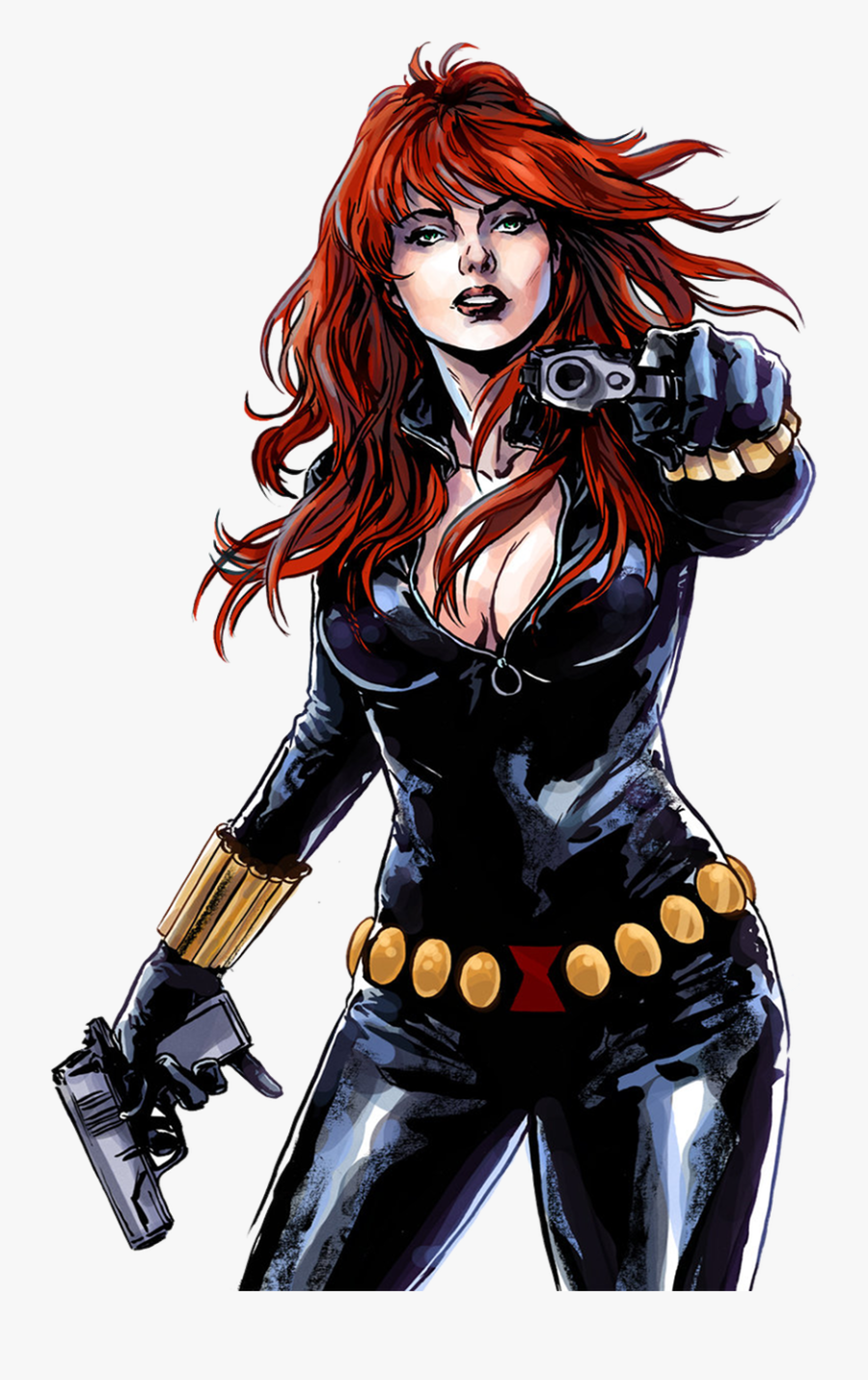 Avengers Clipart Wonder Woman - Black Widow Marvel Hq, Transparent Clipart