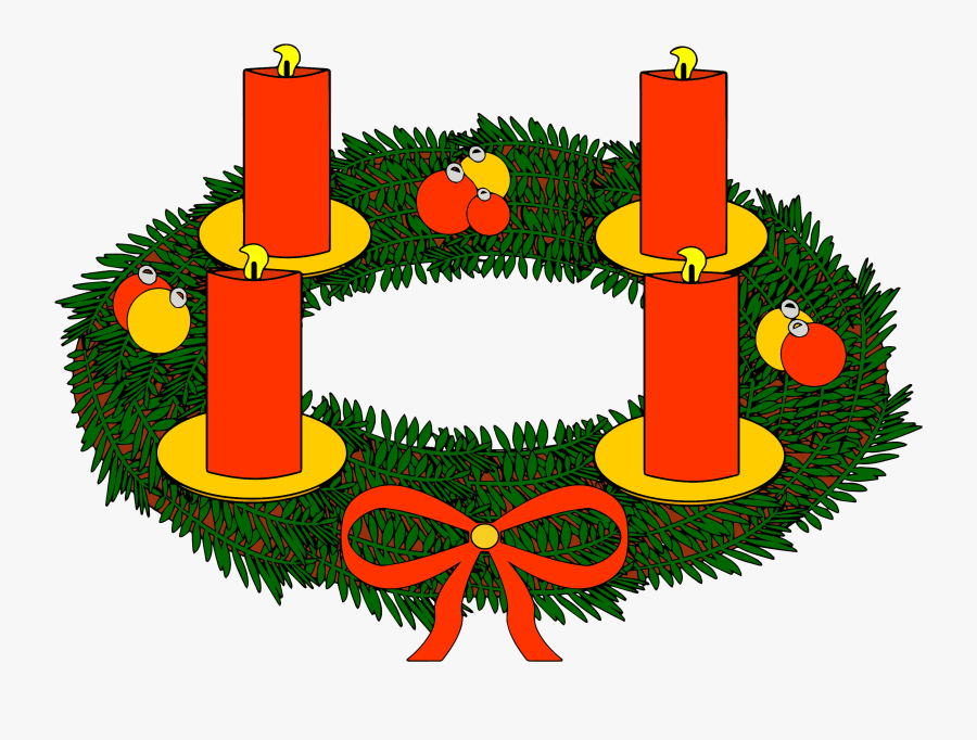 Banner Royalty Free Download Advent Wreath Clipart - Adventskranz Clipart, Transparent Clipart