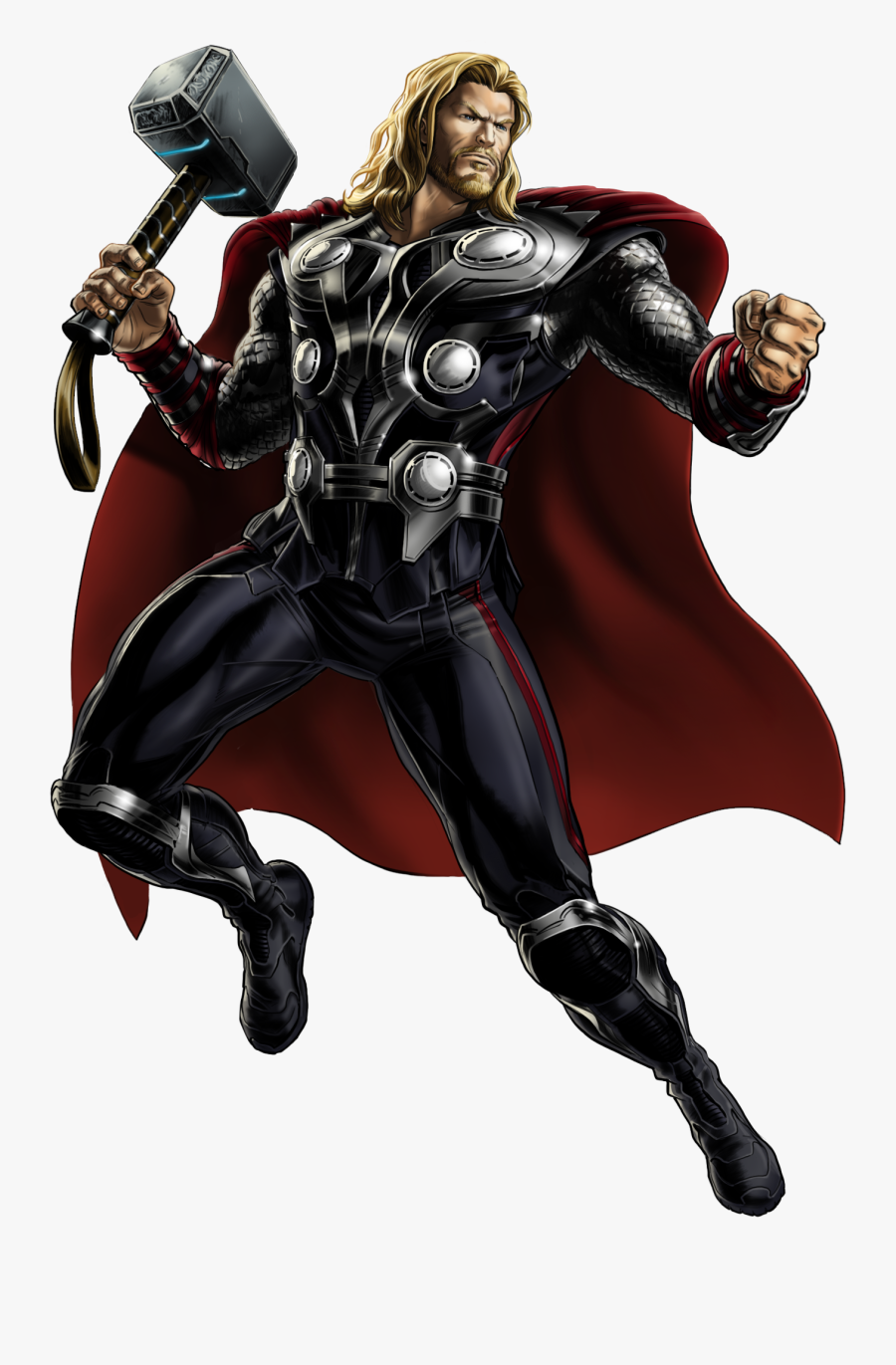 Transparent Thor Clipart - Marvel Avengers Alliance Thor , Free