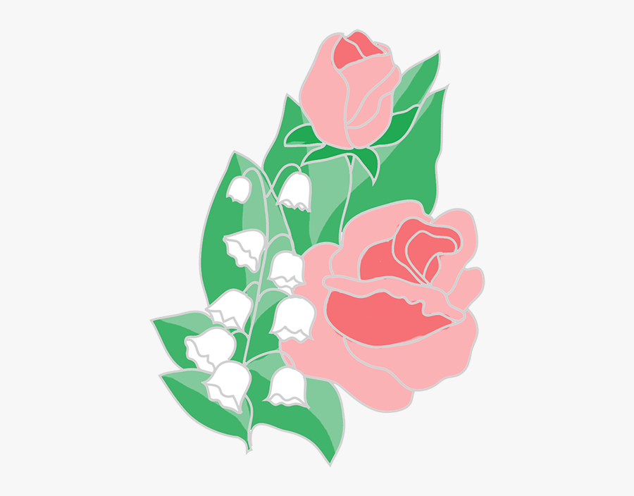 Free Flower Clipart Roses Lilies Of The Valley - Thank You For The Sympathy Quotes, Transparent Clipart