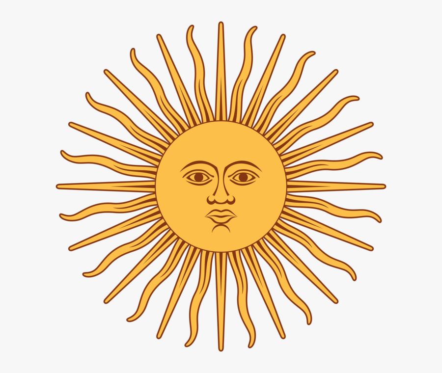 Sun - Clipart - Transparent - Background - Sun On The Argentina Flag ...