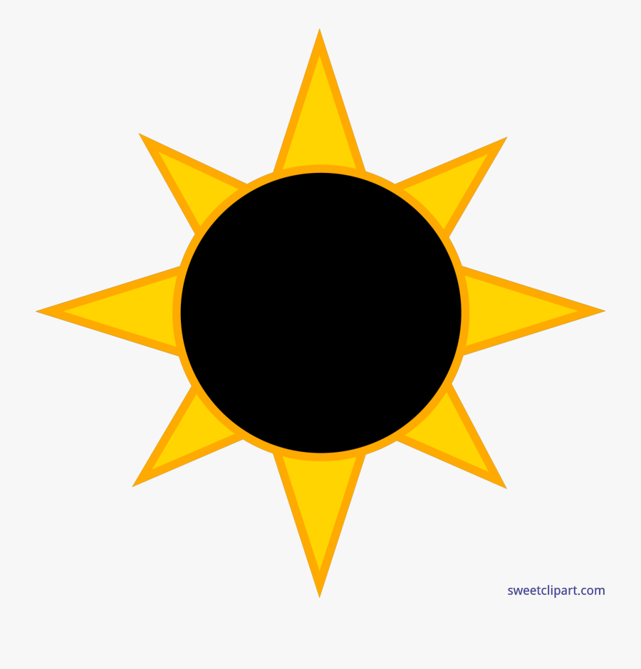 Solar Eclipse Sun Clip Art - Solar Eclipse Clip Art, Transparent Clipart
