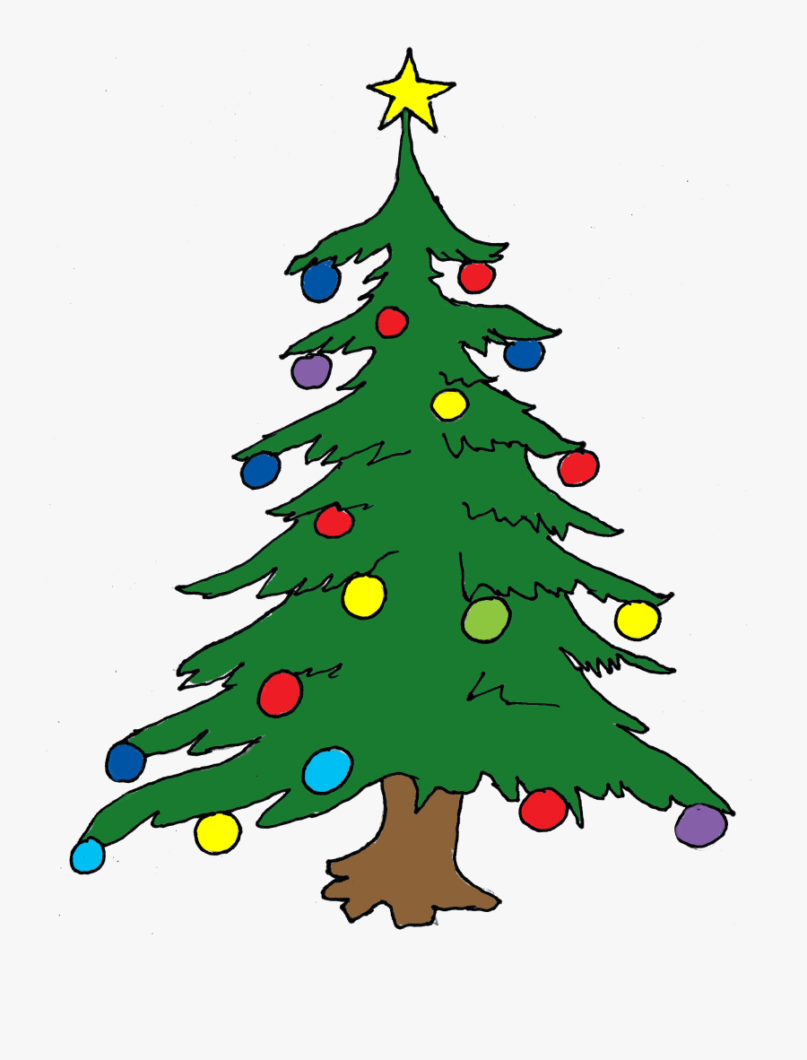 Christmas Tree Clip Art Free Clipart Images - X Mas Tree Clipart, Transparent Clipart