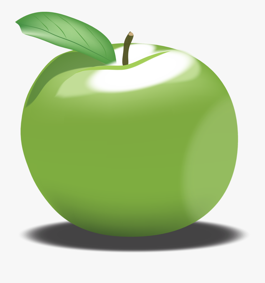 Green Apple Clipart 6 - Green Apple Clipart Png, Transparent Clipart
