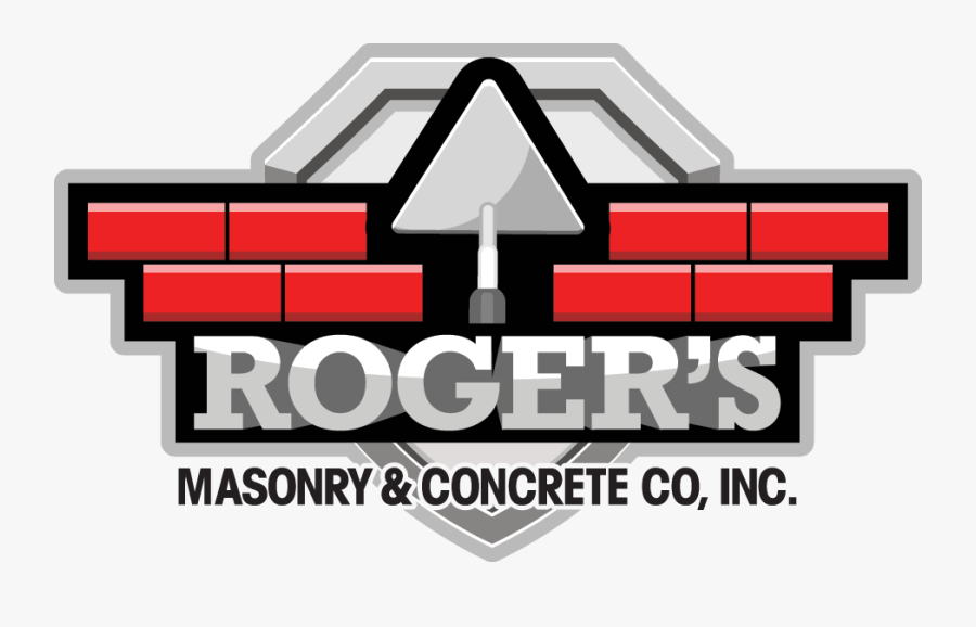 Rogers Masonry & Concrete - Concrete And Masonry Logo, Transparent Clipart