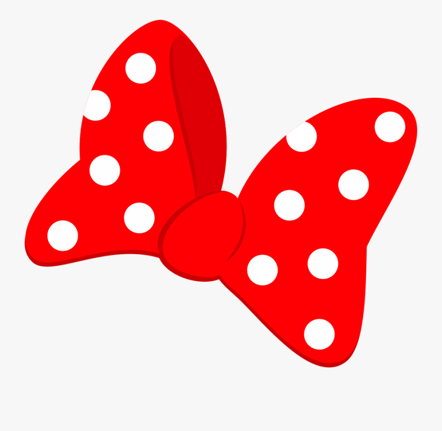 Laço Mickey Mouse Png, Minnie Bow, Mickey House, Mini - Bow Minnie Mouse Png, Transparent Clipart