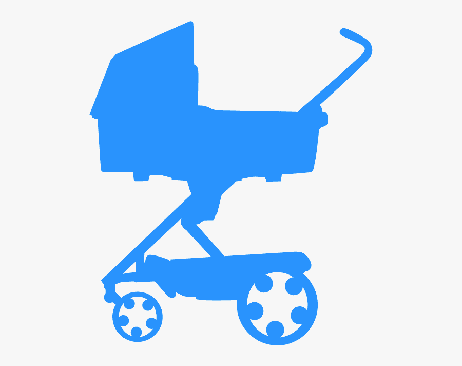 Kinderwagen Kombi Schwarz, Transparent Clipart