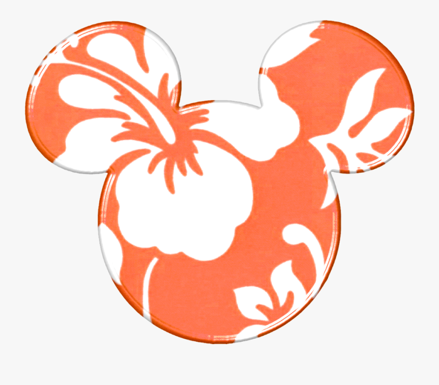 Hawaii Clipart Minnie Mouse - Mickey Mouse Ears Hawaiian, Transparent Clipart